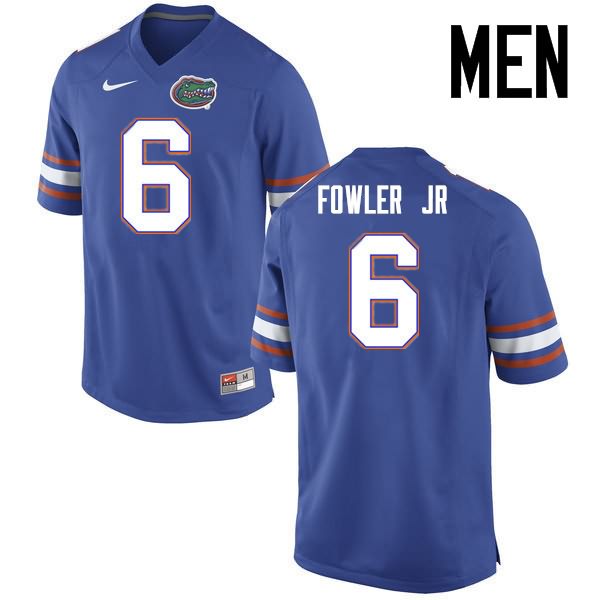 Men's NCAA Florida Gators Dante Fowler Jr. #6 Stitched Authentic Nike Blue College Football Jersey VST5165EU